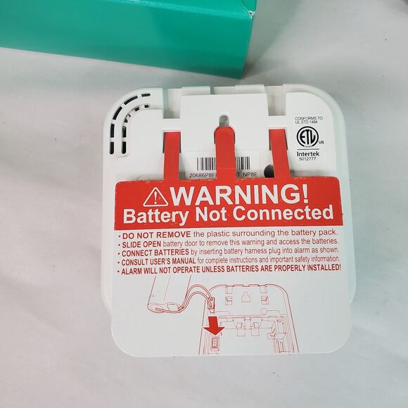 Denova Natural Gas Alarm W/Voice Alert 10 Yr Battery Powered Detector - OPEN BOX - Picture 5 of 14